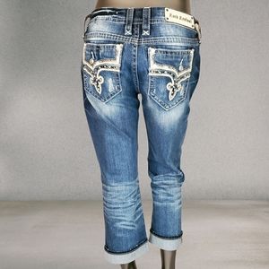 Rock Revival Betty Capri Jeans Mid-Rise Ankle